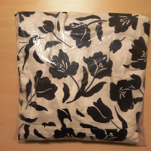 *NWT Old Navy Fit & Flare Tie-Strap Linen-Blend Mini Dress White Navy Floral XXL - Picture 12 of 13